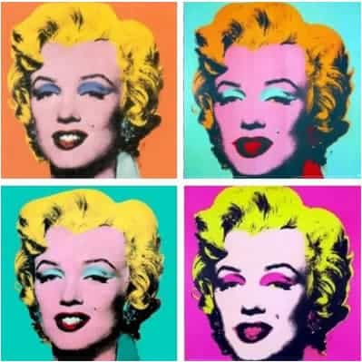 obra de la Serie Marilyn Monroe