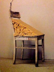 Silla cubierta de grasa. Joseph Beuys