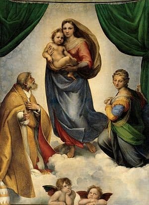 Madonna Sixtina. 1513-1514