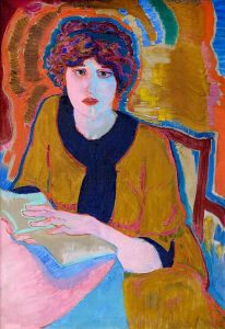 Woman reading. Jan Sluyters. 1911